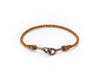 Sister Clasp Bracelet, Hand Braided Cord