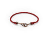 Sister Clasp Bracelet, Hand Braided Cord