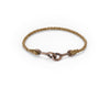 Sister Clasp Bracelet, Hand Braided Cord