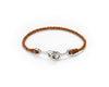 Sister Clasp Bracelet, Hand Braided Cord