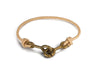 Sister Clasp Bracelet, Hand-Dyed Cord