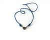 Sister Clasp Necklace, Hand-Dyed Cord