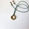 Portal Necklace, Brass