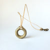 Portal Necklace, Brass