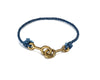 Sister Clasp Bracelet, Brass